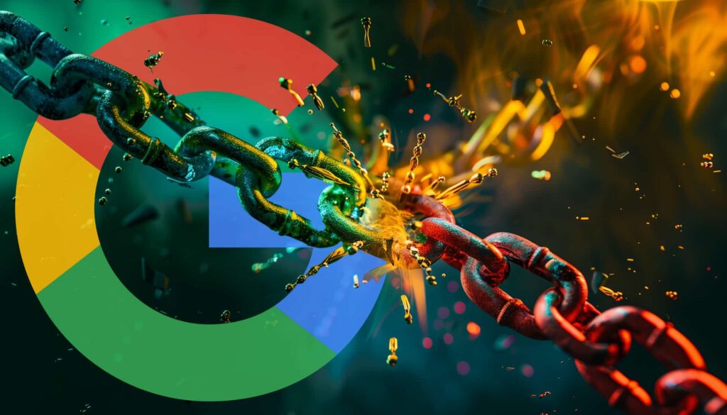 96% dos sites nas 10 primeiras posições do Google têm mais de 1.000 links de domínios exclusivos