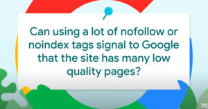 Google Noindex Nofollow Seo