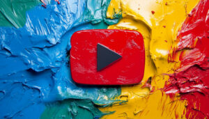 Youtube Play Button Google Colors