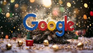 Google Logo Christmas Destruction