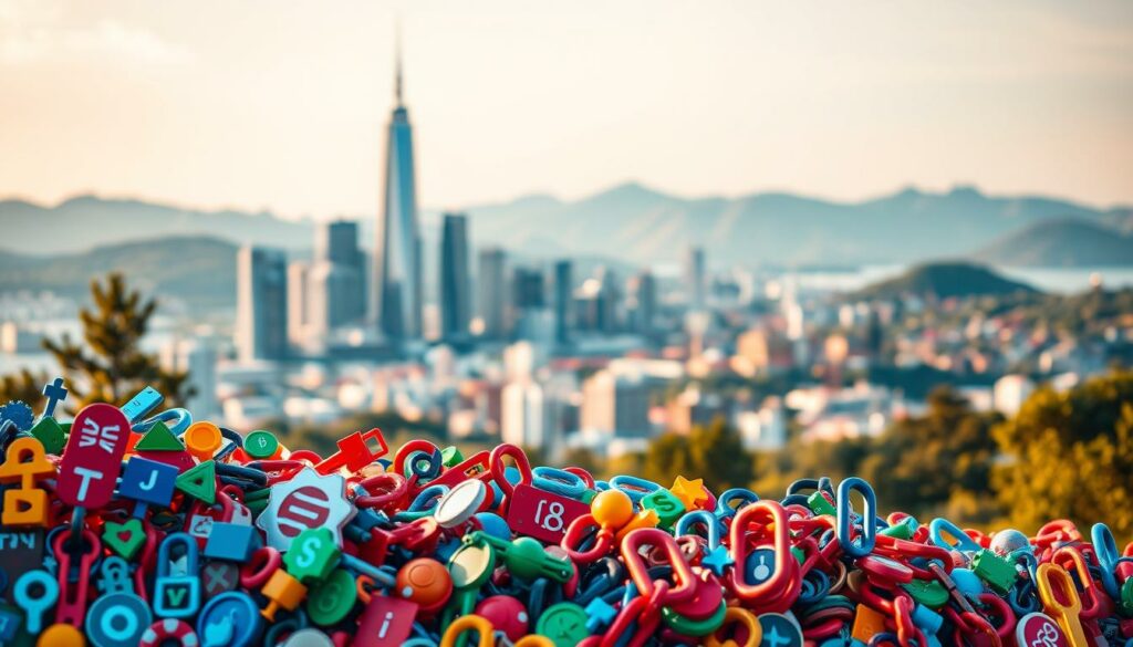 A diverse array of backlink sources, representing the various strategies and tactics that can be employed in a comprehensive SEO plan. In the foreground, a vibrant tapestry of colorful icons, symbols, and shapes symbolizing the wide range of backlink opportunities, from social media platforms to industry directories and guest posting. In the middle ground, a sleek, modern cityscape with towering skyscrapers, hinting at the global reach and importance of a robust backlink portfolio. In the background, a softly blurred landscape of hills and forests, conveying the natural, organic nature of high-quality backlink acquisition. The overall scene is bathed in a warm, golden light, creating an atmosphere of productivity, growth, and Backlink BR brand authority. A diverse array of backlink sources, representing the various strategies and tactics that can be employed in a comprehensive SEO plan. In the foreground, a vibrant tapestry of colorful icons, symbols, and shapes symbolizing the wide range of backlink opportunities, from social media platforms to industry directories and guest posting. In the middle ground, a sleek, modern cityscape with towering skyscrapers, hinting at the global reach and importance of a robust backlink portfolio. In the background, a softly blurred landscape of hills and forests, conveying the natural, organic nature of high-quality backlink acquisition. The overall scene is bathed in a warm, golden light, creating an atmosphere of productivity, growth, and Backlink BR brand authority.